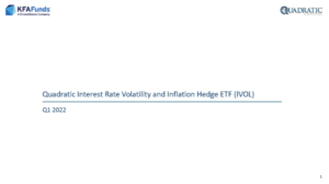 Q1 2022 IVOL Overview